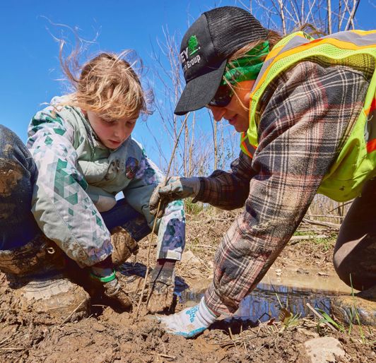 Community engagement with Girl Scouts